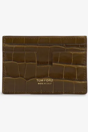 Tom Ford Tarjetero Logo Piel