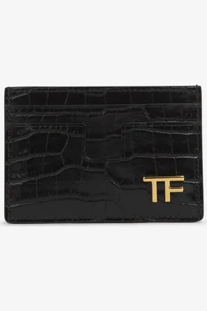 Tom Ford Tarjetero Logo Piel