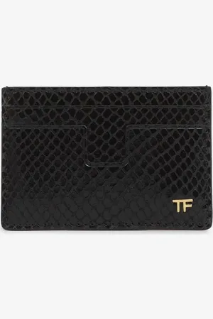 Tom Ford Tarjetero Logo Piel
