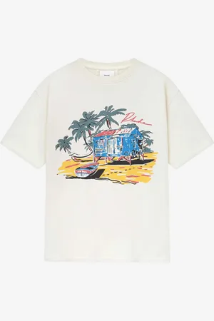 Rhude Camiseta Beach Side