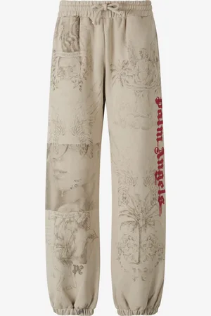Palm Angels Joggers Gráfico Estampado