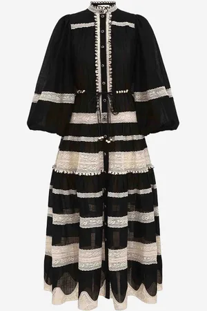 ZIMMERMANN Vestido Midi Rhiannon