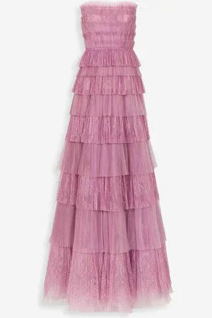 Costarellos Vestido Maxi Trissa Plissé