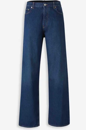 OFF-WHITE Jeans Anchos Logo