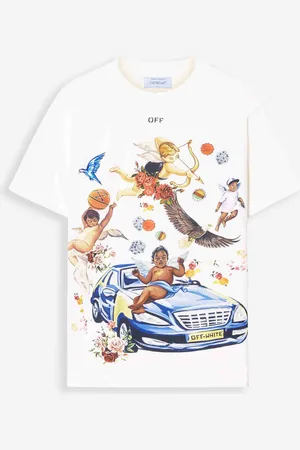 OFF-WHITE Camiseta Car Fresco