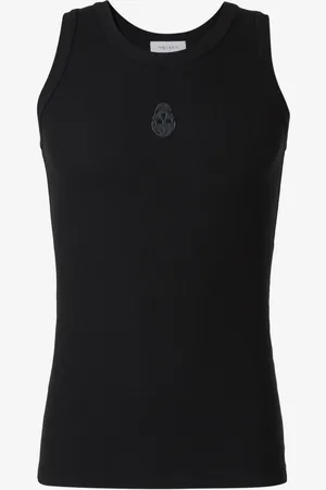 Alexander McQueen Camiseta Tirantes Algodón