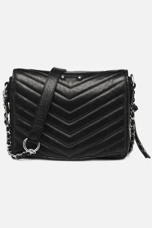 ALMA MINI CROSSBODY FLAP en Negro Polipiel