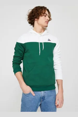 Le Coq Sportif BAH Hoody N°2 M vert foncé camuset