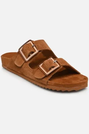 Colors of California Sandales deux boucles en suede HC.BIO056