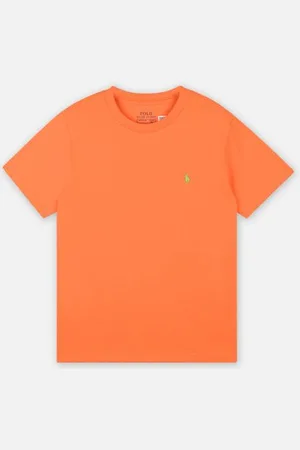 Ralph Lauren NPU T-shirt col rond jersey de coton kids