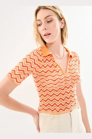 Noisy May Nmsadie S/S Polo V-Neck Knit