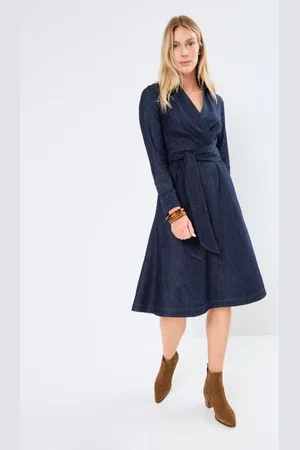 Ralph Lauren Rowella-Long Sleeve-Day Dress