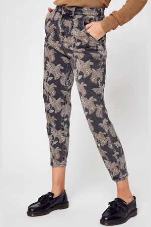 Object OBJROXA HW BLK NARROW ANKLE JEANS 122