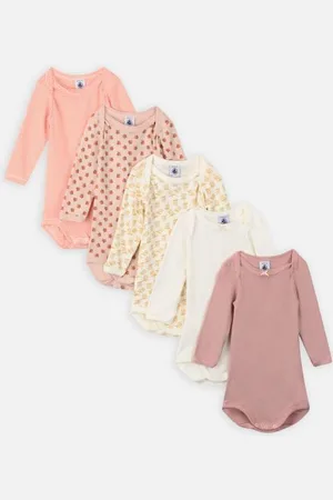 Petit Bateau Lot De Bodies Us ML X5 Semainier
