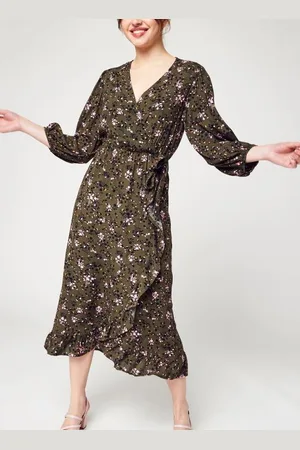 Pieces® Pcharmony 3/4 Midi Dress Bc