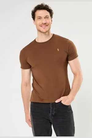 Ralph Lauren T-shirt ajusté à col rond en jersey 710671438