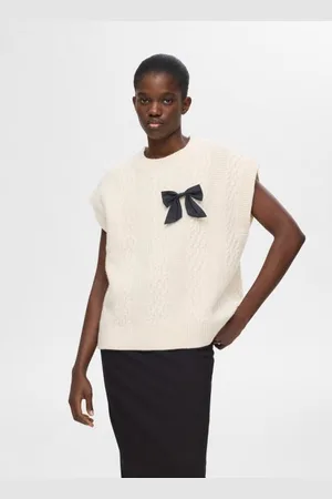SELECTED SLFELINA MARIE KNIT VEST