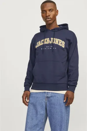 JACK & JONES Jjecaleb Varsity Sweat Hood Noos