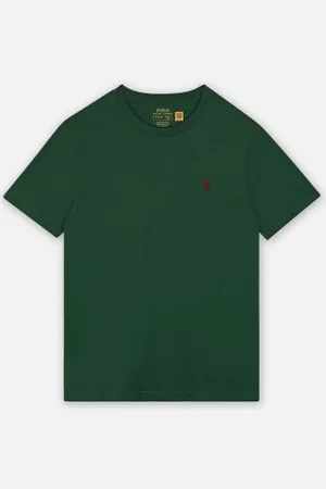 Ralph Lauren T-Shirt Col Rond Jersey De Coton Kids 832904