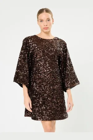 SELECTED Slfmallie Ss Short Sequins Dress B