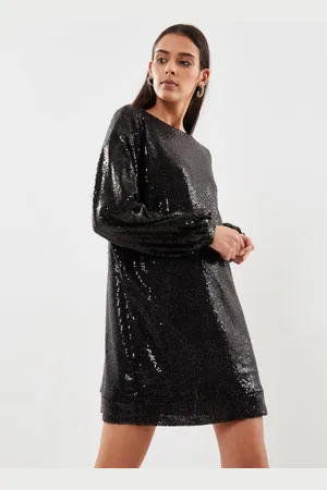 Pieces® PCFAWN LS SWEAT DRESS