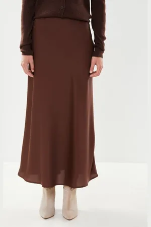 VILA Viellette Hw Long Skirt/Su - Noos