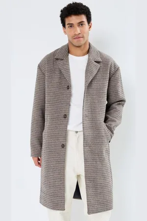Casual Friday CFClaes houndstooth cheked relaxed coat