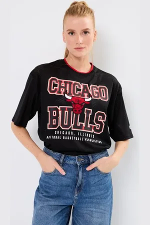 New Era Os Mesh Tee Chicago Bulls - Unisexe W