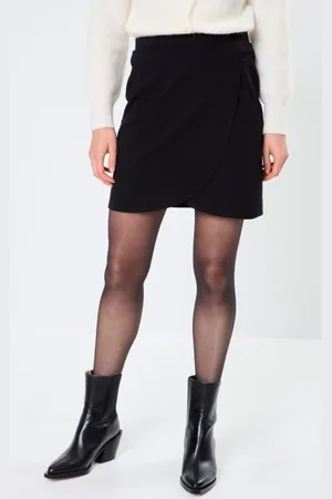 B YOUNG BYPARRIN WRAP MINI SKIRT