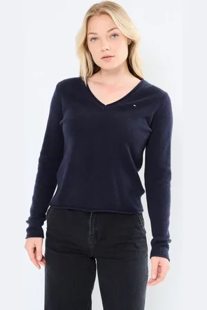 Tommy Hilfiger Soft Wool V-Nk Sweat WW0WW43505