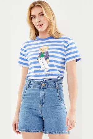 Ralph Lauren Str Riv Br T-Short Sleeve-T-Shirt