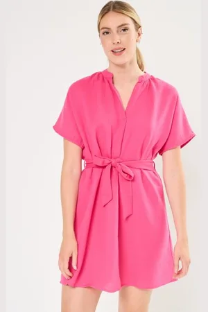 VILA Nia S/S V-Neck Short Dress