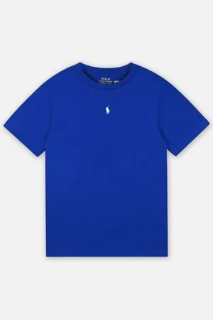 Ralph Lauren T-shirt col rond jersey de coton kids
