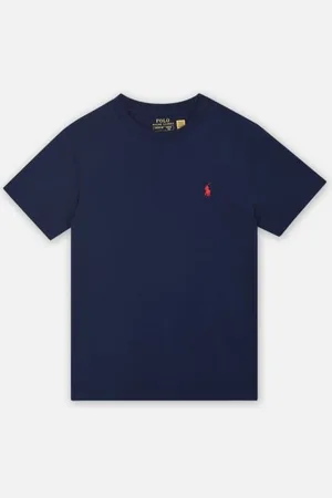 Ralph Lauren T-Shirt Col Rond Jersey De Coton Kids 832904
