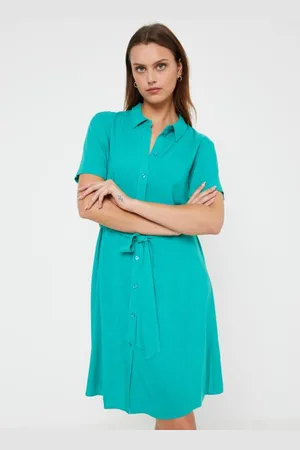 VILA Vipaya S/S Shirt Dress/Su - Noos
