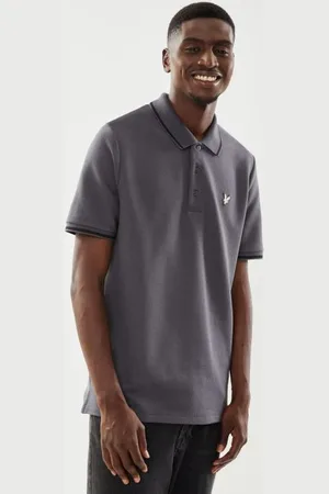 Lyle & Scott Flatback Pique Tipped Polo Shirt