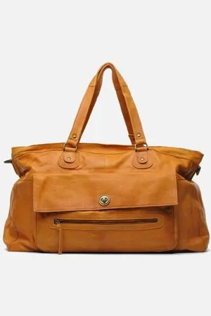 Pieces® Totally Royal leather Travel bag