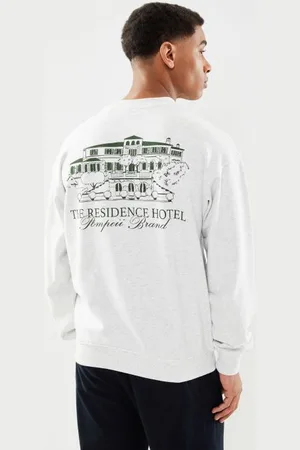Pompeii RESIDENCE HOTEL GRAPHIC CREW NECK