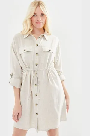 Noisy May Nmleilani L/S Shirt Dress Wvn