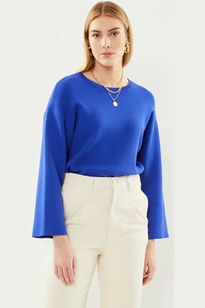 Y.A.S Yasverde 7/8 O-Neck Knit Pullover S