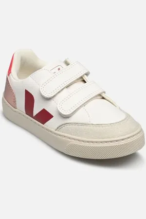 Veja Small V-12 Velcro Leather