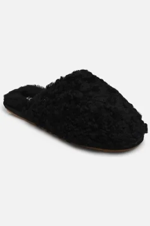 UGG W MAXI CURLY SLIDE