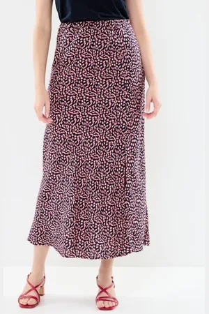 Pieces® Pcnya Hw Long Slit Skirt Bc