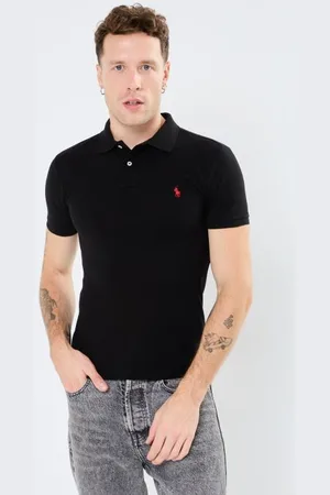 Ralph Lauren Polo cintré en coton piqué 710795080