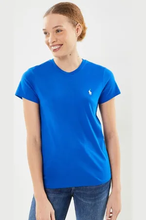 Ralph Lauren T-shirt col rond jersey de coton 211898698