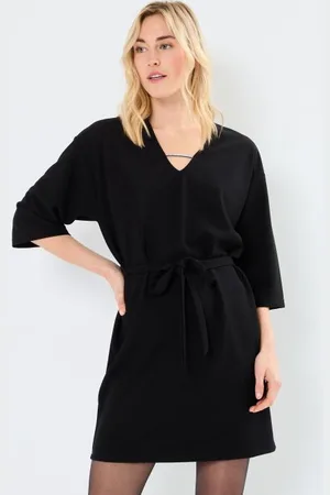 VERO MODA VMESME 3/4 V-NECK SHORT DRESS JRS GA