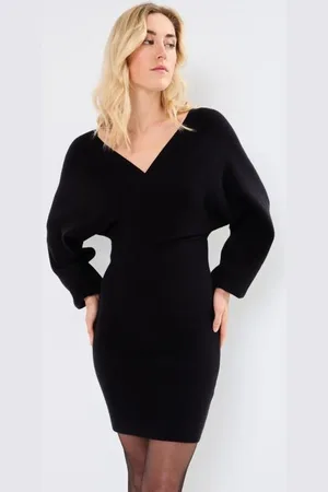 Molly Bracken LADIES KNITTED DRESS T1928CN