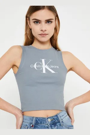 Calvin Klein Archival Monologo Rib Tank Top