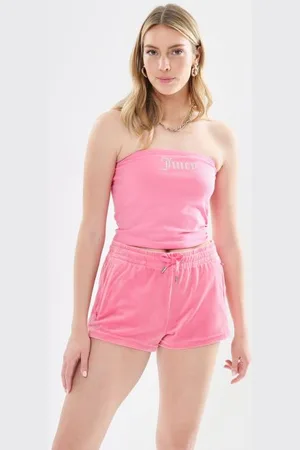Juicy Couture Tamia Shorts Velours Track Short