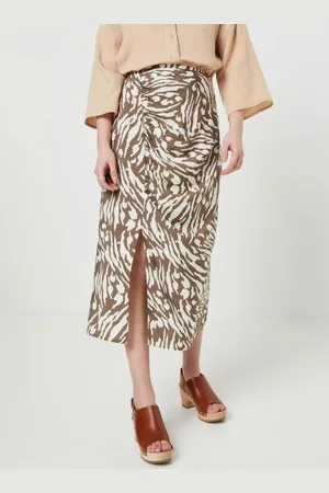 VILA Vidogma Jade Slit Skirt/Su